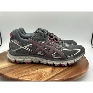 Asics Gray and Pink Women's Sneakers